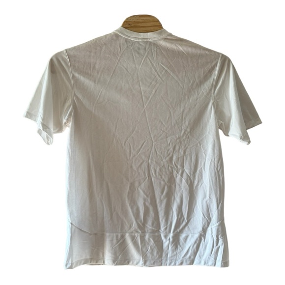 Nike Y2K Fit Dry Shirt Men size Large L White Mesh Back Deadstock NEW - Picture 6 of 10